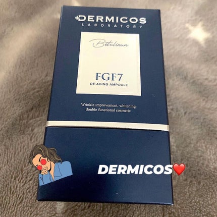 FGF7 ãšã€ãžã³ã°ã¢ã³ãã«/DERMICOS/çŸå®¹æ¶²ã䜿ã£ãã¯ãã³ãïŒ1æç®ïŒ
