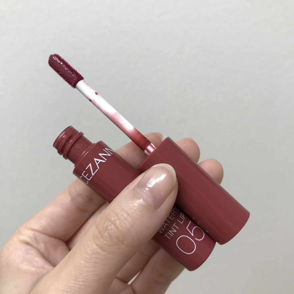 ウォータリーティントリップ/CEZANNE/リップティントを使ったクチコミ（3枚目）