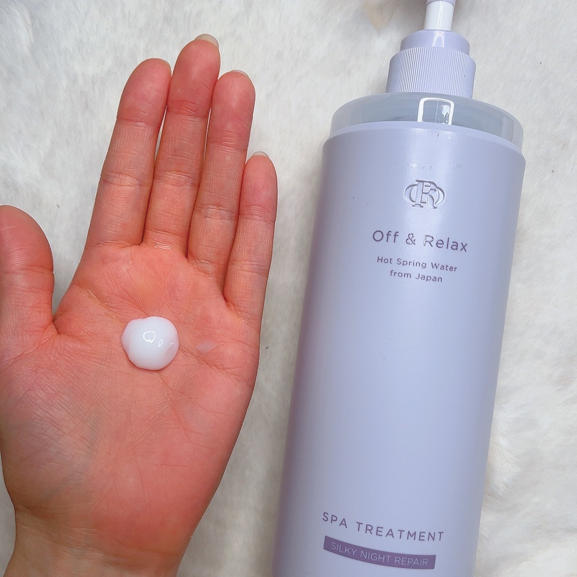 ＯＲ スパ・シャンプー／ヘアトリートメント シルキーナイトリペア/Off&Relax/市販シャンプーを使ったクチコミ（3枚目）