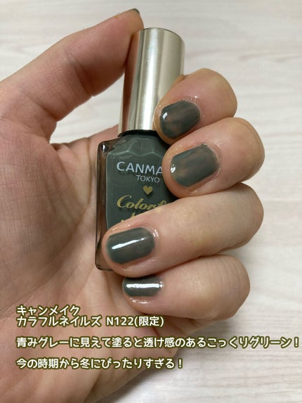 カラフルネイルズ/キャンメイク/マニキュアを使ったクチコミ(3枚目)