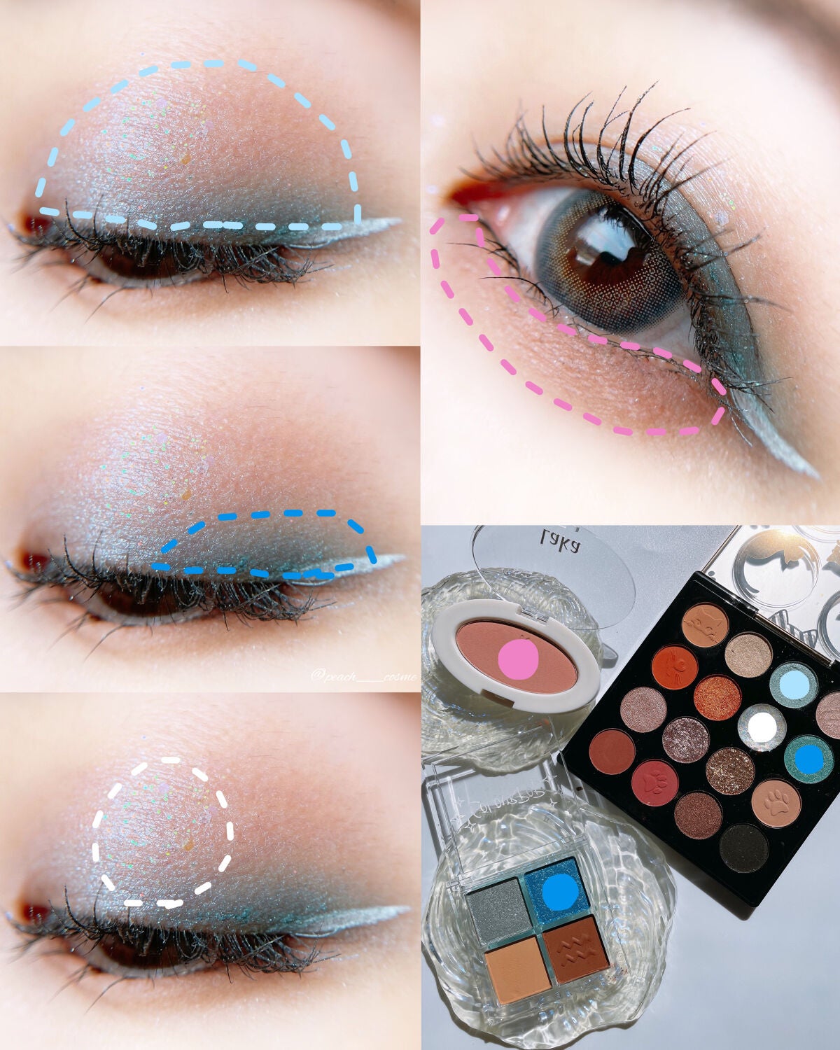 EYE OPENING LINER/UZU BY FLOWFUSHI/リキッドアイライナーを使ったクチコミ(4枚目)