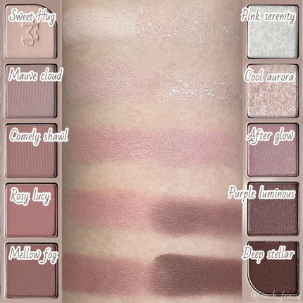 MDショールモーメント アイシャドウパレット/mude/アイシャドウパレットを使ったクチコミ(4枚目)