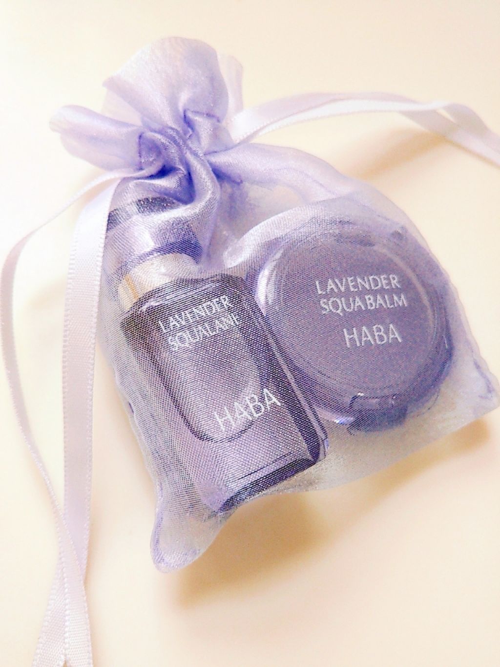 ラベンダースクワラン＆ラベンダー海の宝石セット/HABA/スキンケアキットを使ったクチコミ（1枚目）