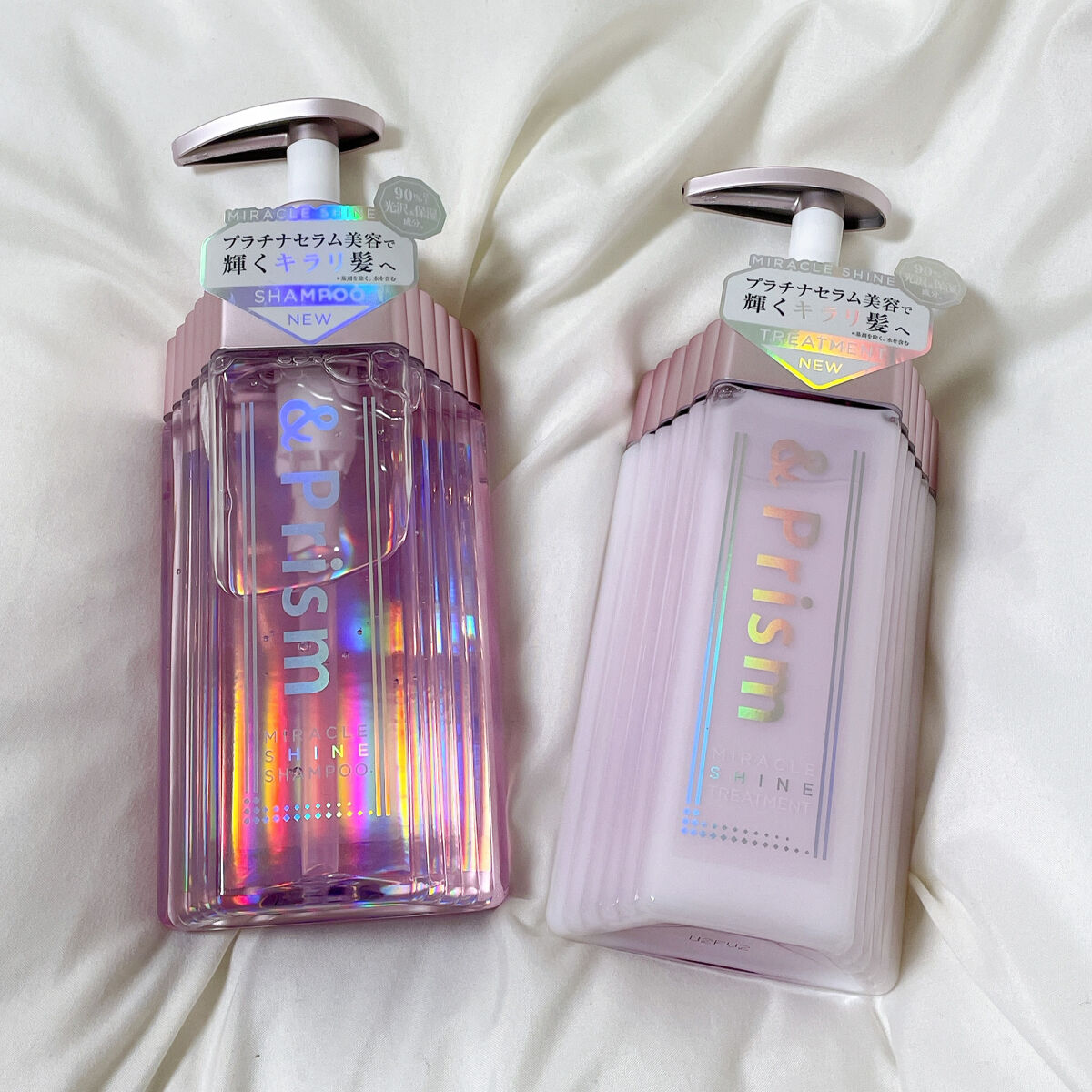 ミラクル シャイン シャンプー/ヘアトリートメント/&Prism/市販シャンプーを使ったクチコミ（1枚目）