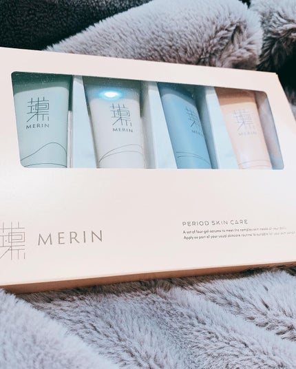 ピリオドスキンケア 美容ジェルクリーム マンスリーセット /MERIN/スキンケアキットを使ったクチコミ(2枚目)