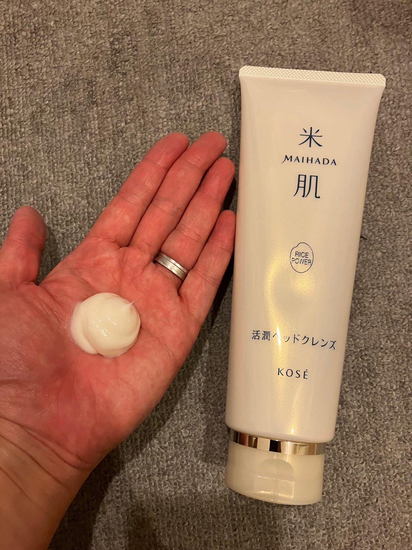 活潤ヘッドクレンズ/米肌/市販シャンプーを使ったクチコミ(3枚目)