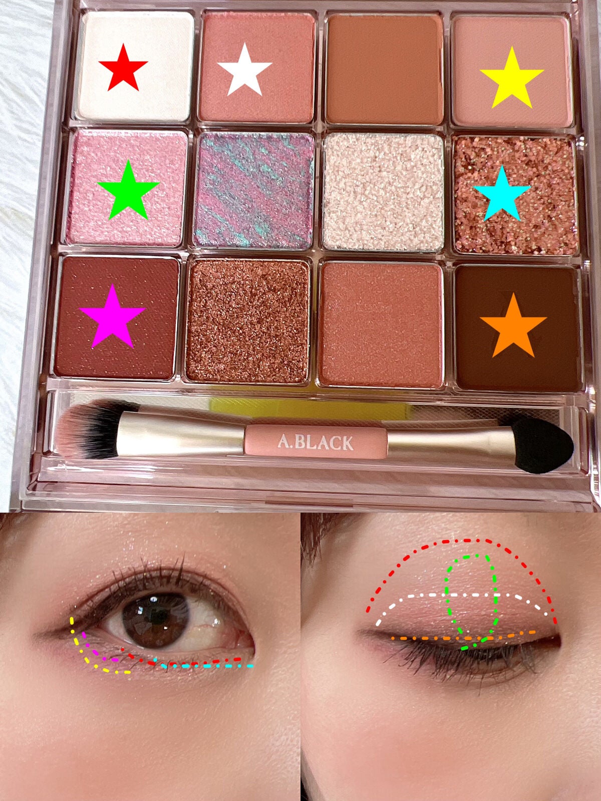 グラムチェンジマルチパレット/A.BLACK/マルチパレットを使ったクチコミ(6枚目)