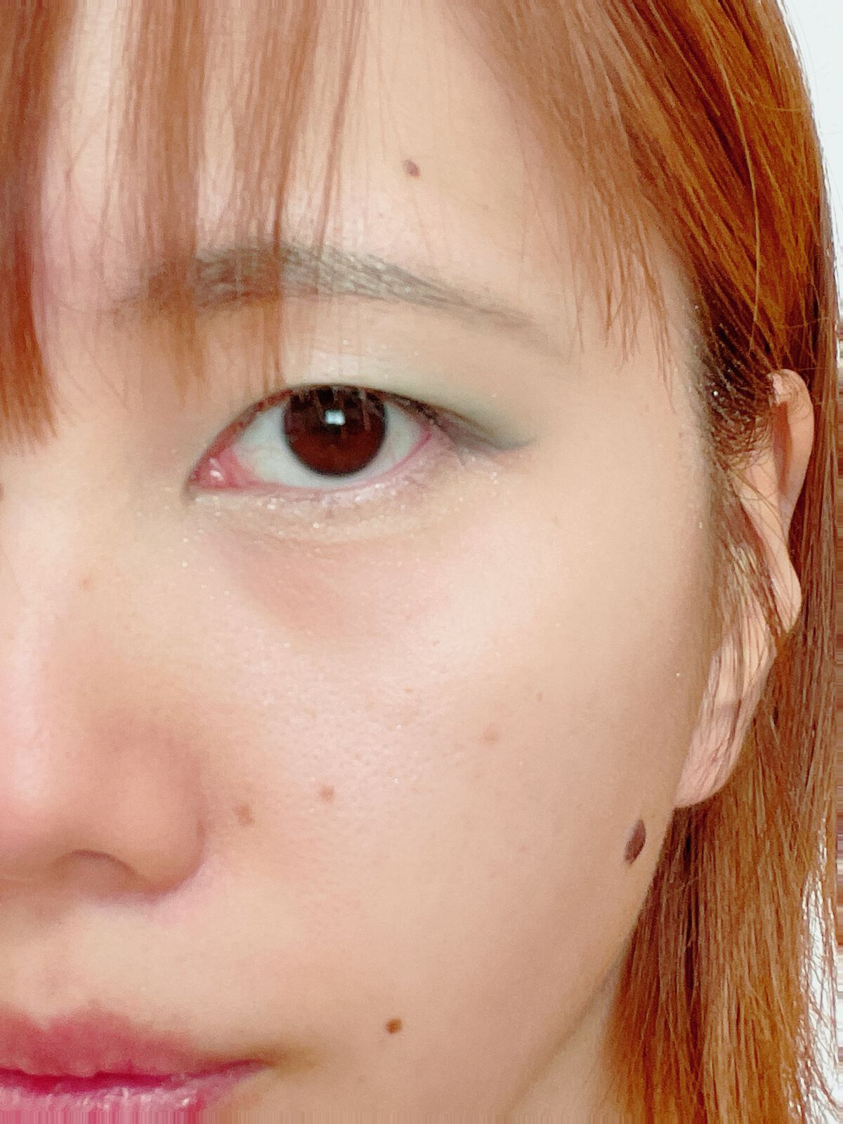 ワンダー キューブ アイシャドウ パール P013 ピーコック キューブ/リンメル ロンドン/単色アイシャドウを使ったクチコミ（3枚目）