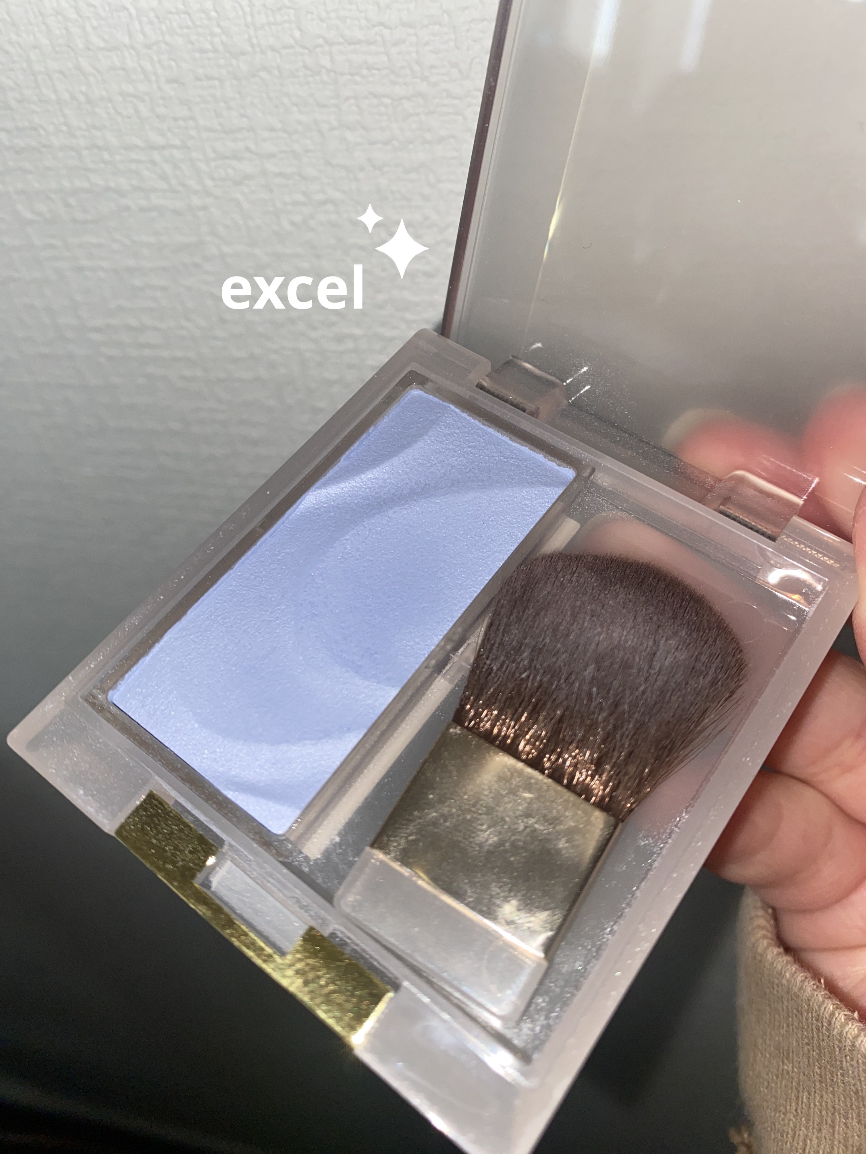 シームレストーン ブラッシュ/excel/パウダーチークを使ったクチコミ（1枚目）