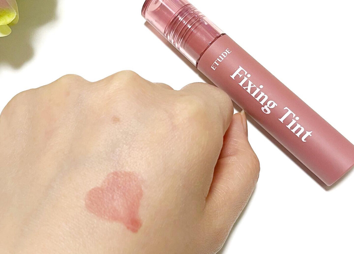 フィクシングティント/ETUDE/リップティントを使ったクチコミ（3枚目）
