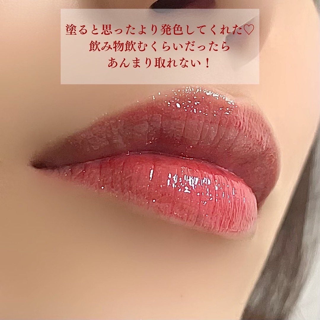 アンドバイロムアンド グラッシーボムティント/&nd by rom&nd/リップティントを使ったクチコミ(5枚目)