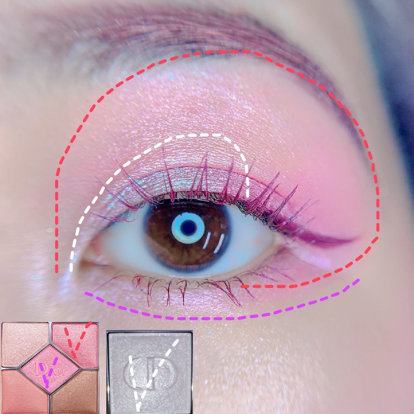 【旧】サンク クルール クチュール/Dior/アイシャドウパレットを使ったクチコミ（2枚目）