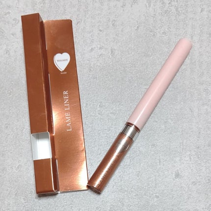 フーミー キララメライナー/WHOMEE/リキッドアイシャドウを使ったクチコミ(1枚目)