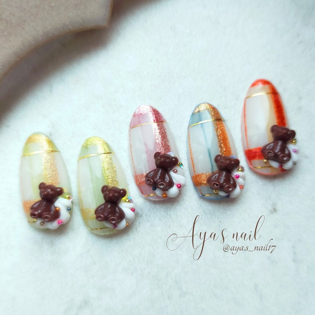 カラージェル/ella BY SHINYGEL/ジェルネイルを使ったクチコミ(2枚目)