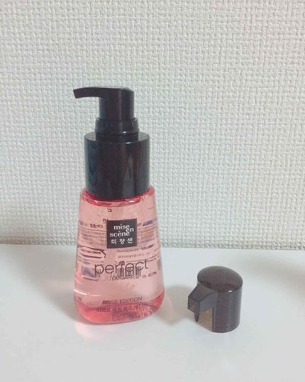 パーフェクト セラム ローズエディション/miseenscene/ヘアオイルを使ったクチコミ(2枚目)