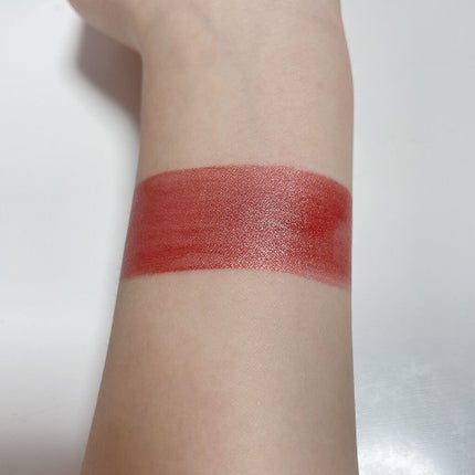 ルージュ アリュール インク 206 メタリック コッパー/CHANEL/口紅を使ったクチコミ(3枚目)