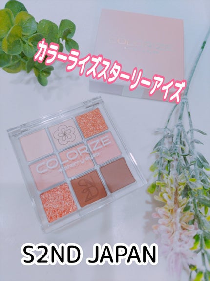 カラーライズスターリーアイズ/S2ND/アイシャドウパレットを使ったクチコミ(1枚目)