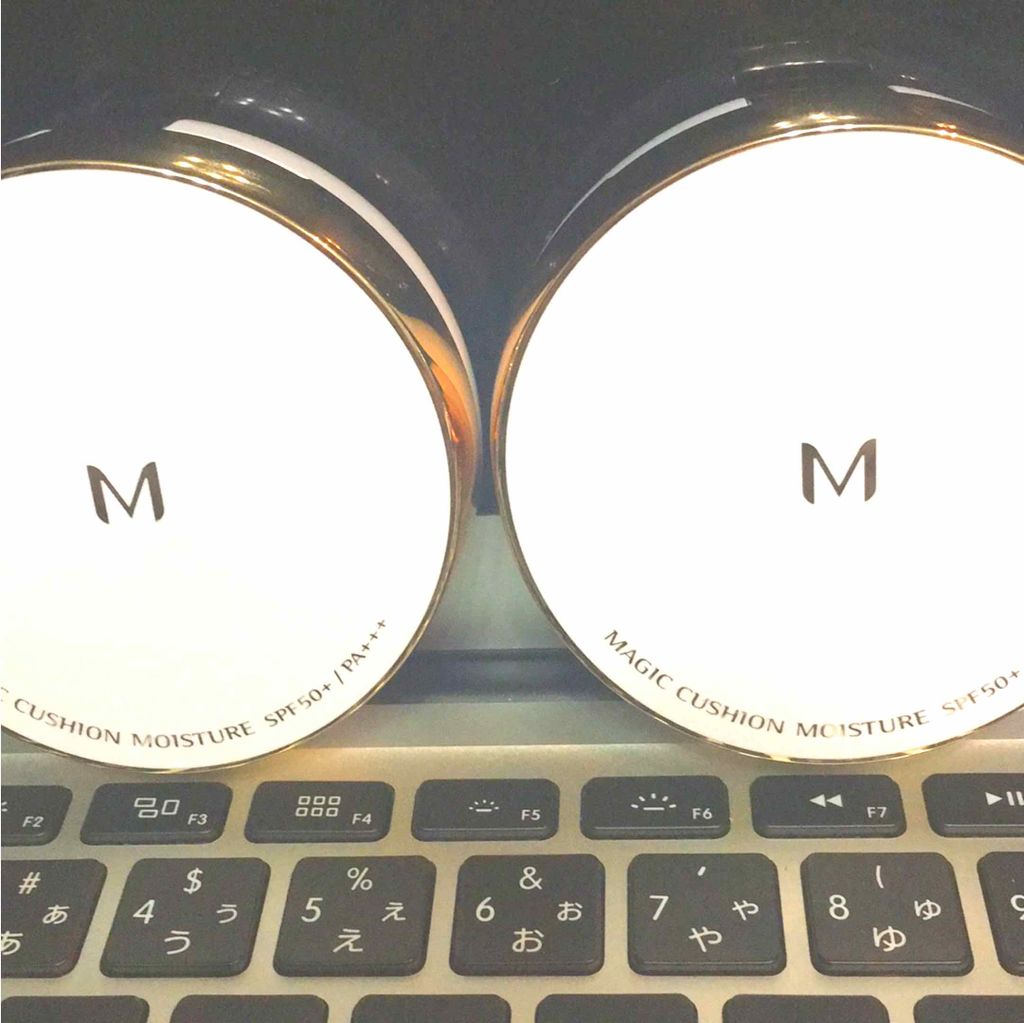 M クッション ファンデーション(モイスチャー)/MISSHA/クッションファンデーションを使ったクチコミ(1枚目)