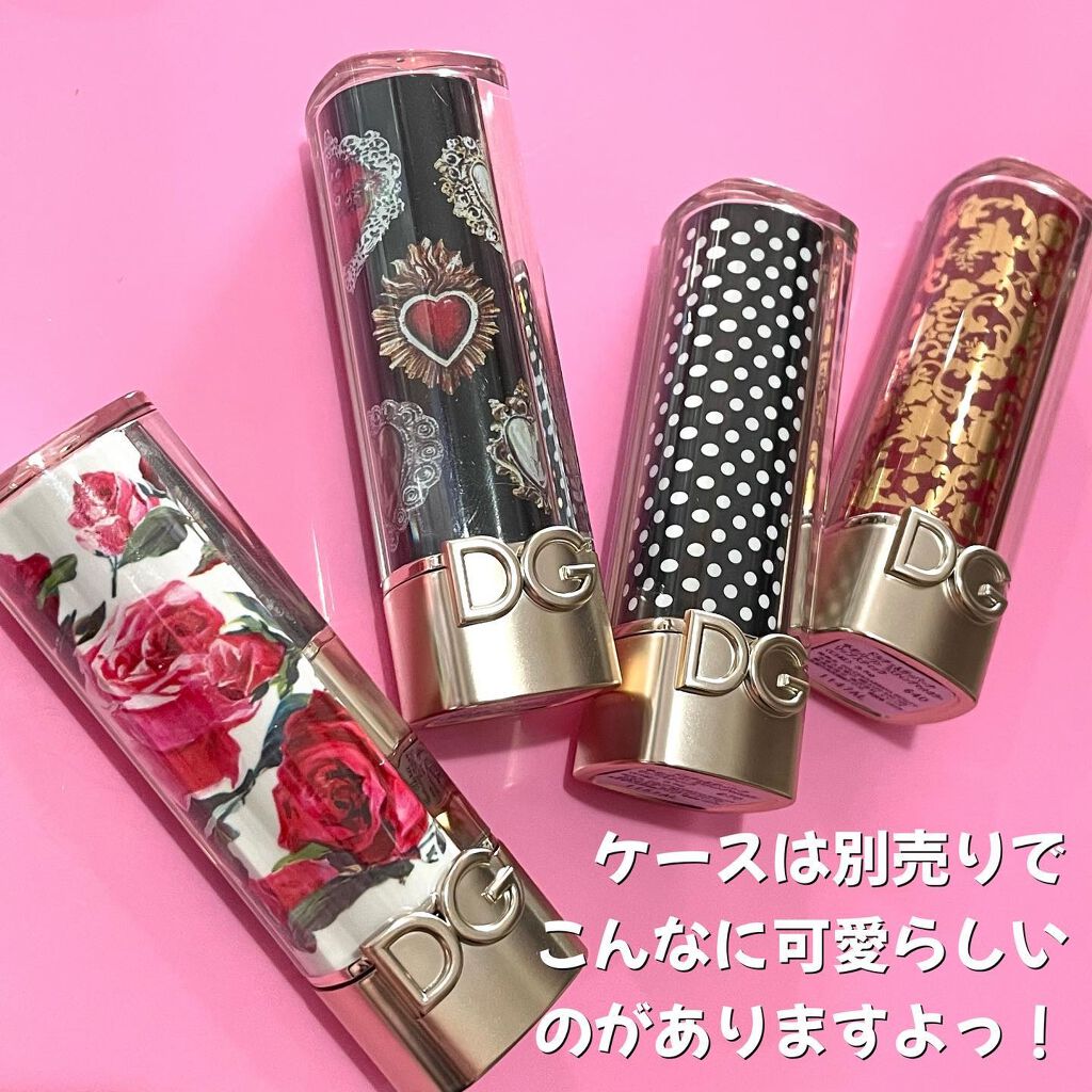 ザ・オンリーワン ラスティングマットカラー リップスティック/DOLCE&GABBANA BEAUTY/口紅を使ったクチコミ(6枚目)