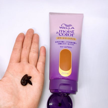 Wellage モイスト&カラー カラートリートメント のクチコミ「Wellageのモイスト&カラー カラートリートメントを使用しました😊
トリートメントタイプ.....」(2枚目)