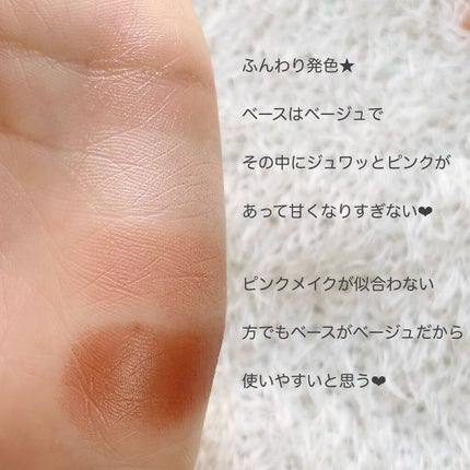 ベージュトーンアイシャドウ/CEZANNE/アイシャドウパレットを使ったクチコミ(3枚目)