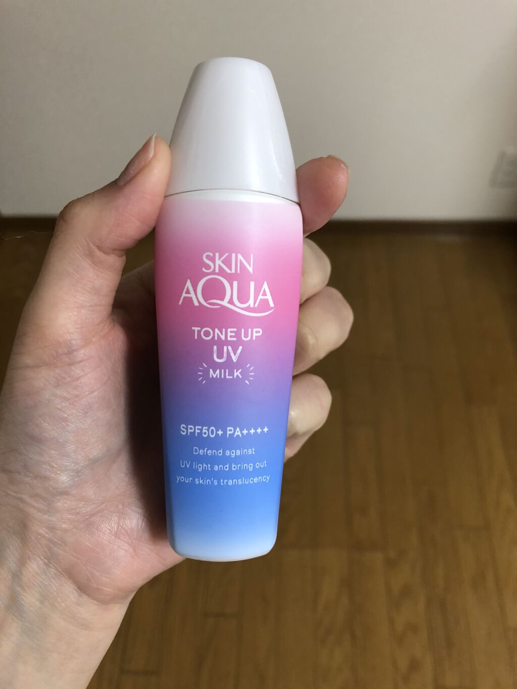 トーンアップＵＶミルク/スキンアクア/日焼け止めミルクを使ったクチコミ（1枚目）