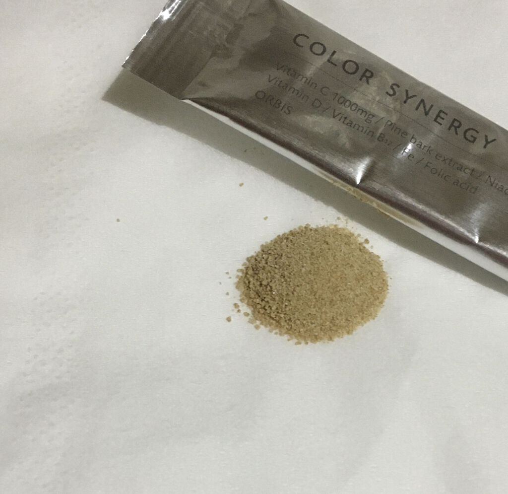 カラーシナジー/オルビス/美容サプリメントを使ったクチコミ（1枚目）