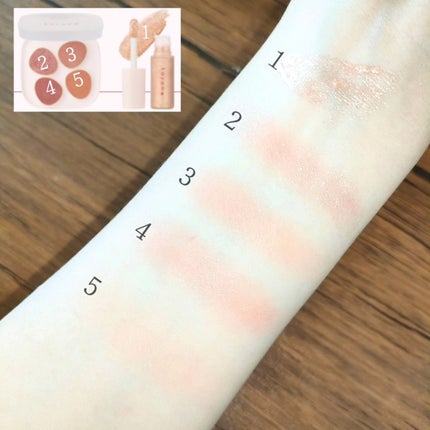 トーン ホリデー スイーツ ボックス Midnight Sweets & Twinkle Caramel/to/one/メイクアップキットを使ったクチコミ(4枚目)