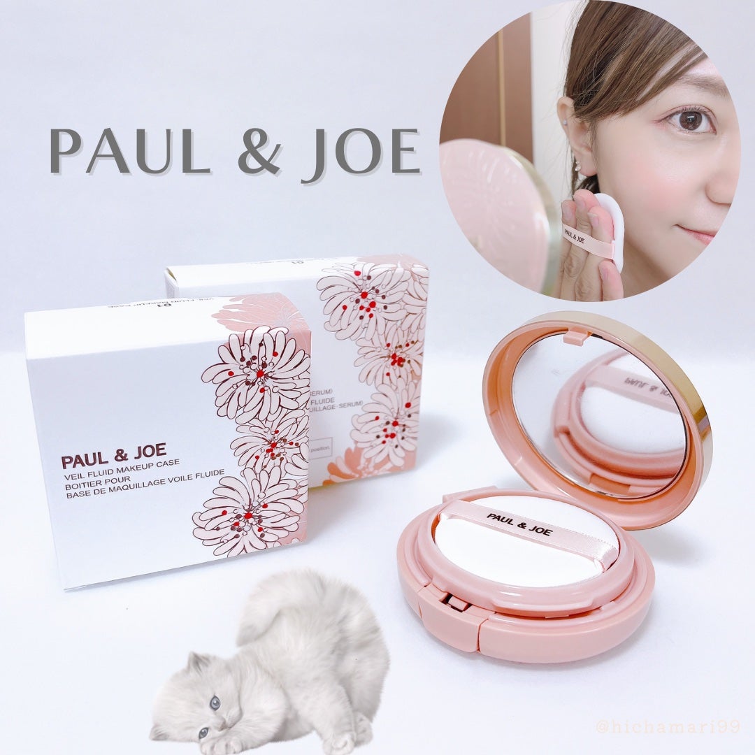 シースルー ヴェール コンパクト/PAUL & JOE BEAUTE/ファンデーションを使ったクチコミ(1枚目)