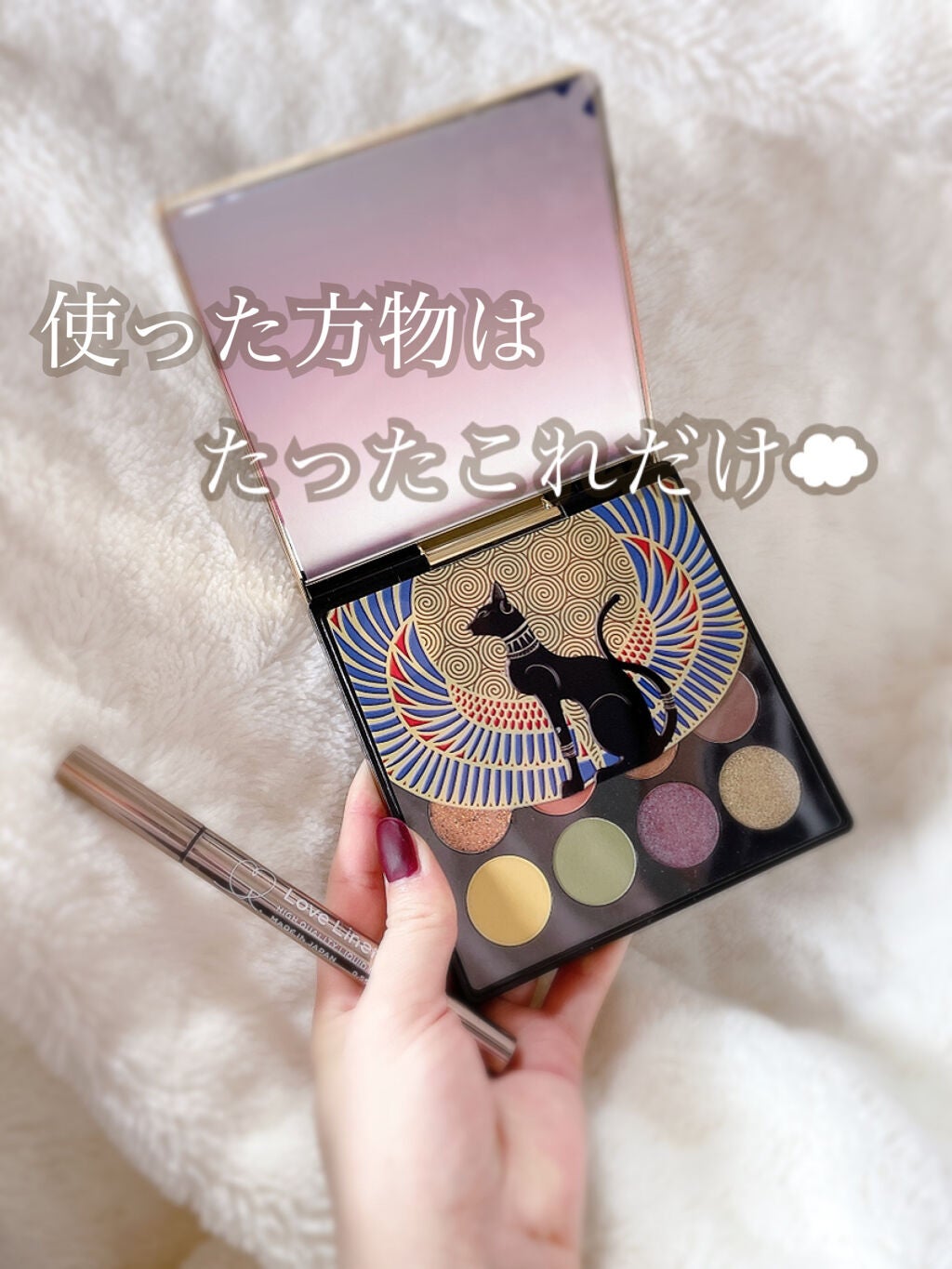 大英博物館 エジプトシリーズ アイシャドウパレット/ZEESEA/アイシャドウパレットを使ったクチコミ(3枚目)