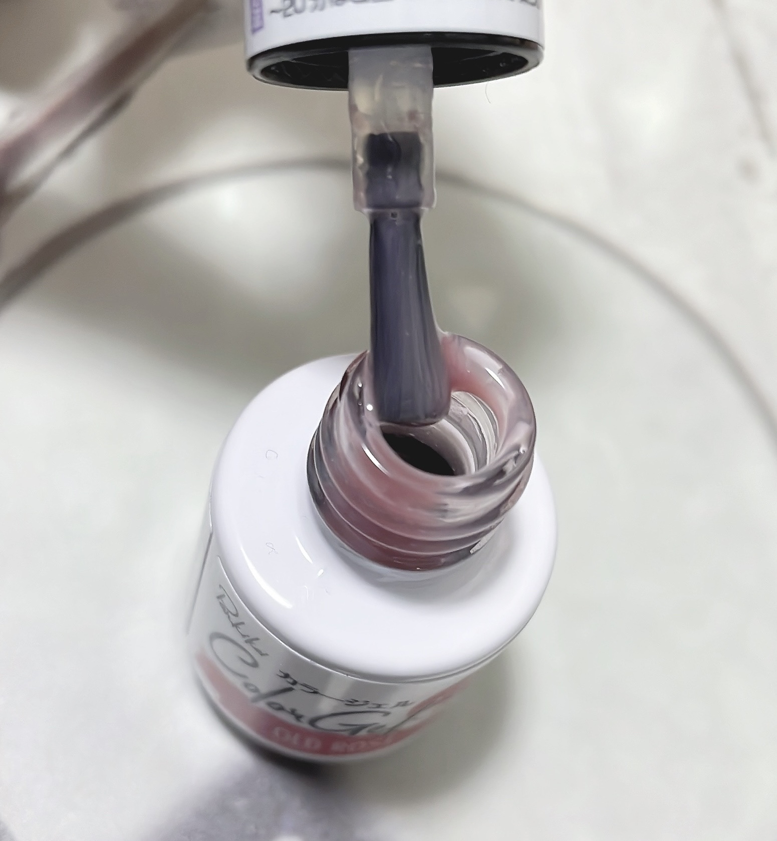 パル カラージェル オールドローズ/キャンドゥ/ジェルネイルを使ったクチコミ（3枚目）