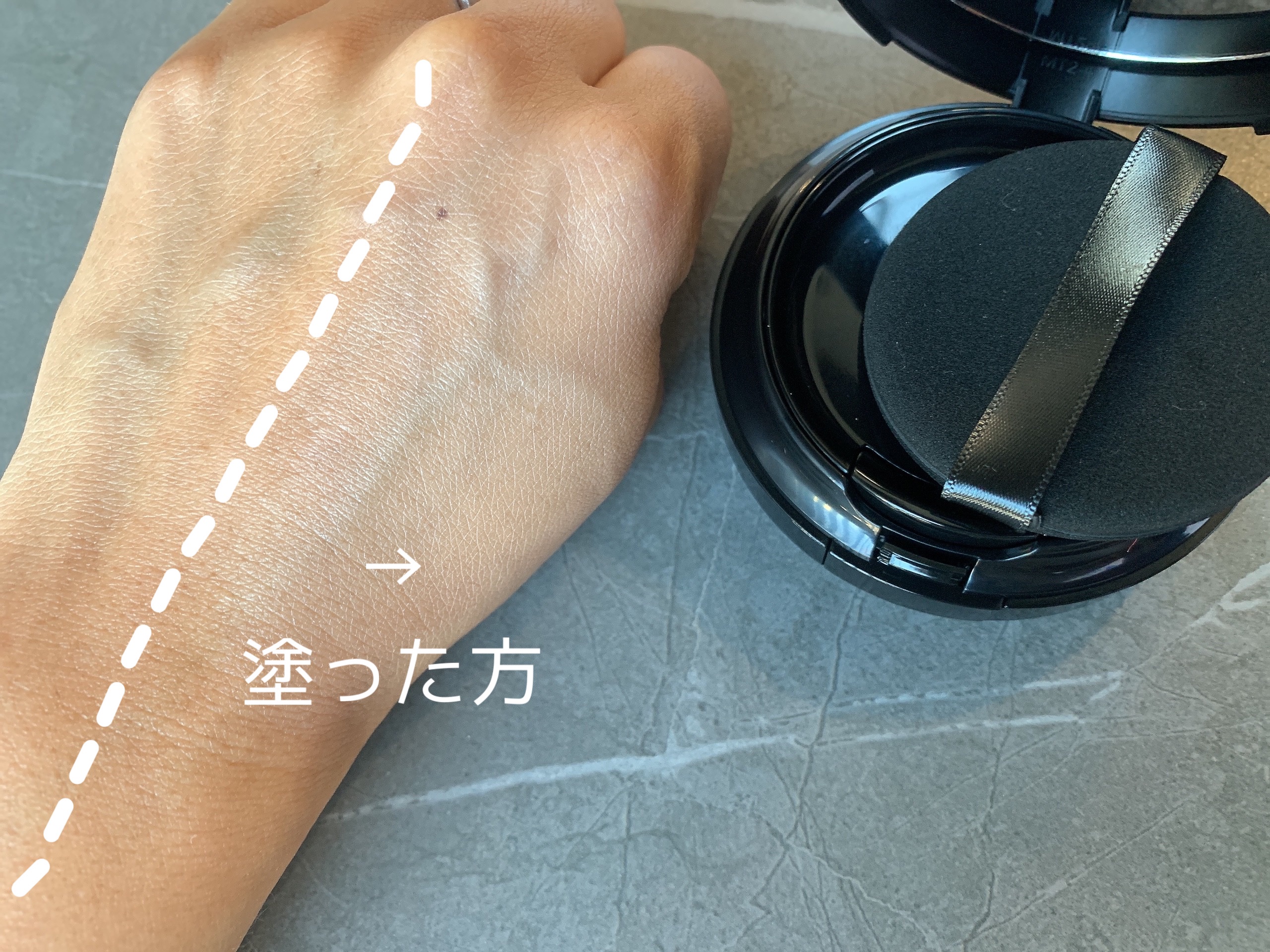 シルキーウェットリクイド/セフィーヌ/クリーム・エマルジョンファンデーションを使ったクチコミ（3枚目）