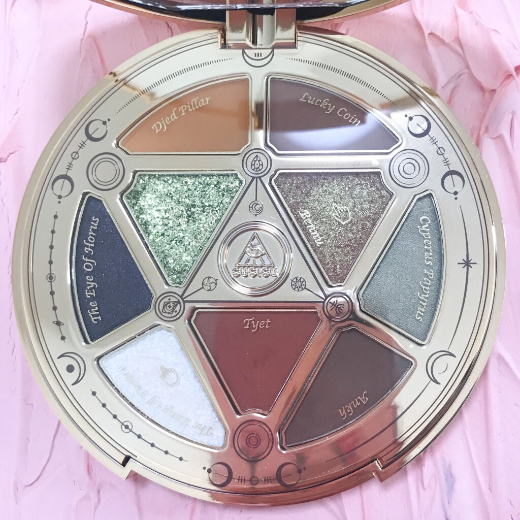 GODDESS 9 EYESHADOW/SUSISU/アイシャドウパレットを使ったクチコミ(2枚目)