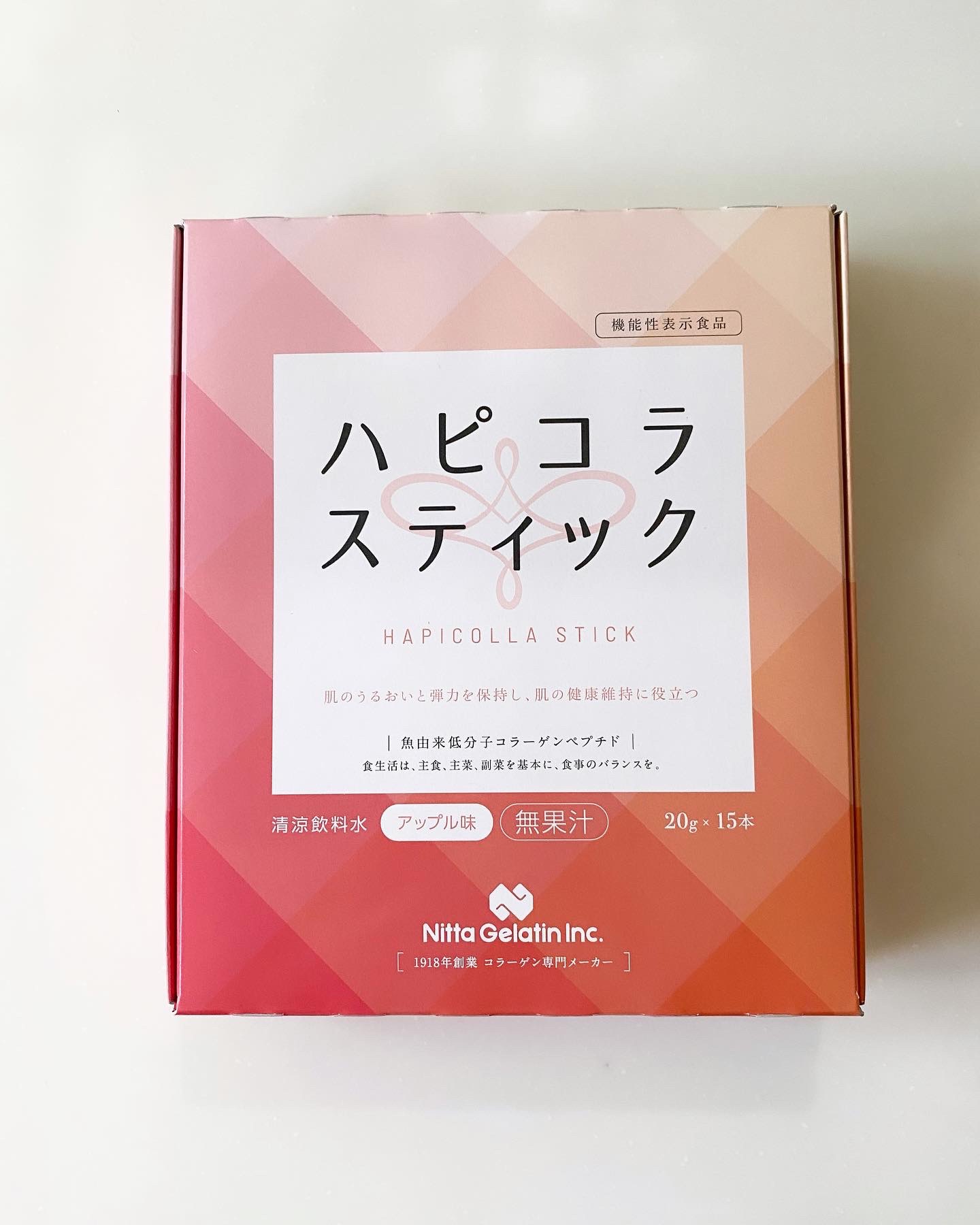 ハピコラスティック/新田ゼラチンダイレクト/美容ドリンクを使ったクチコミ（1枚目）