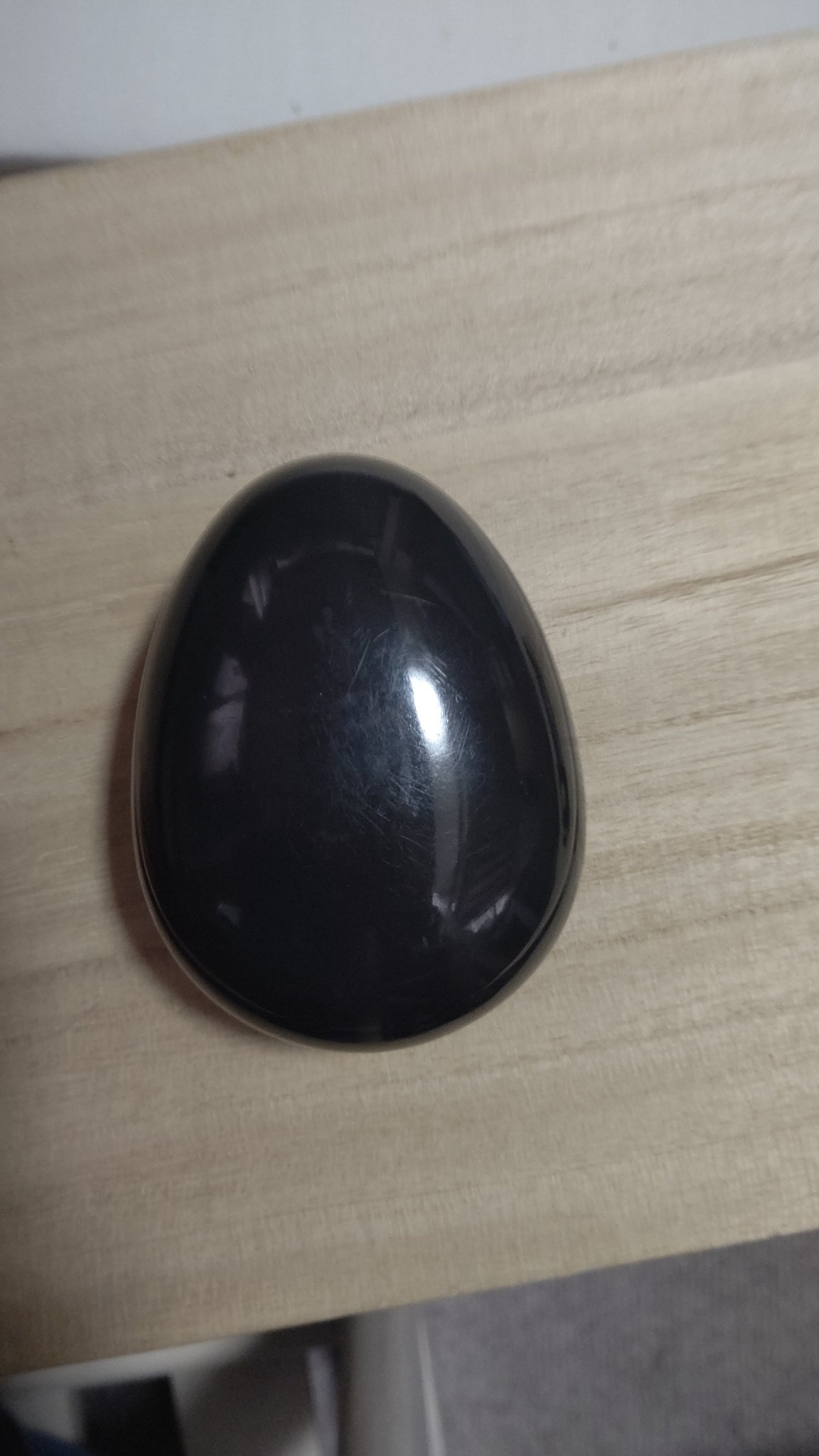 DAISO 立体ブラシ(たまご型)のクチコミ「DAISO立体ブラシたまご型これ 「コロン」としてて可愛いし、使いやすくてよかった！やすいから.....」（1枚目）