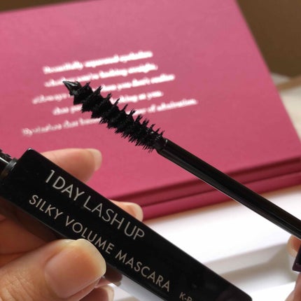 1DAY LASH UP シルキーロングマスカラa/K-パレット/マスカラを使ったクチコミ(3枚目)