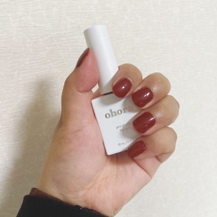セミキュアジェルネイル(ハンド)/ohora/ネイルシールを使ったクチコミ(1枚目)