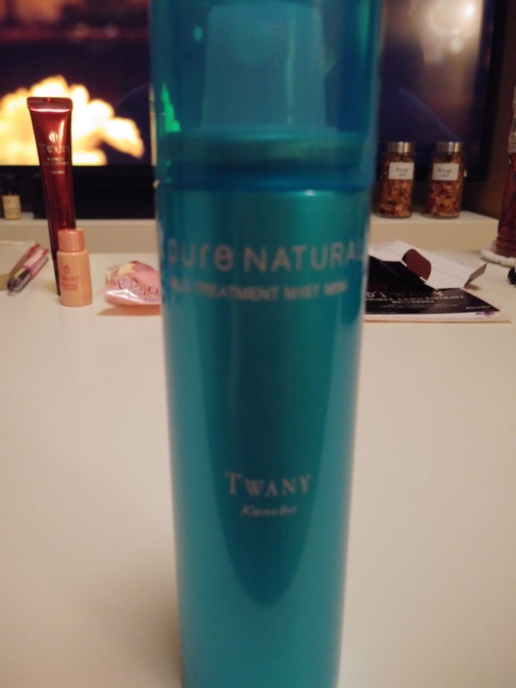 ピュアナチュラルマイルドトリートメントミスト/TWANY/ミスト状化粧水を使ったクチコミ(1枚目)