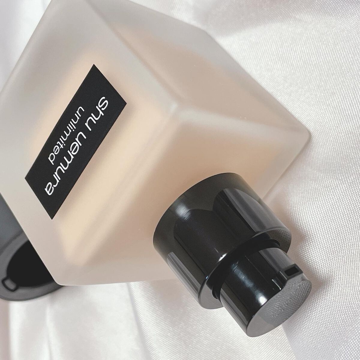 （旧）アンリミテッド ラスティング フルイド/shu uemura/リキッドファンデーションを使ったクチコミ（2枚目）