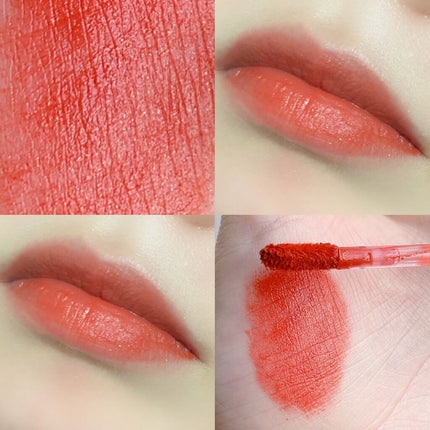 モイストベルベットリップラッカー/COLORKEY/口紅を使ったクチコミ(4枚目)
