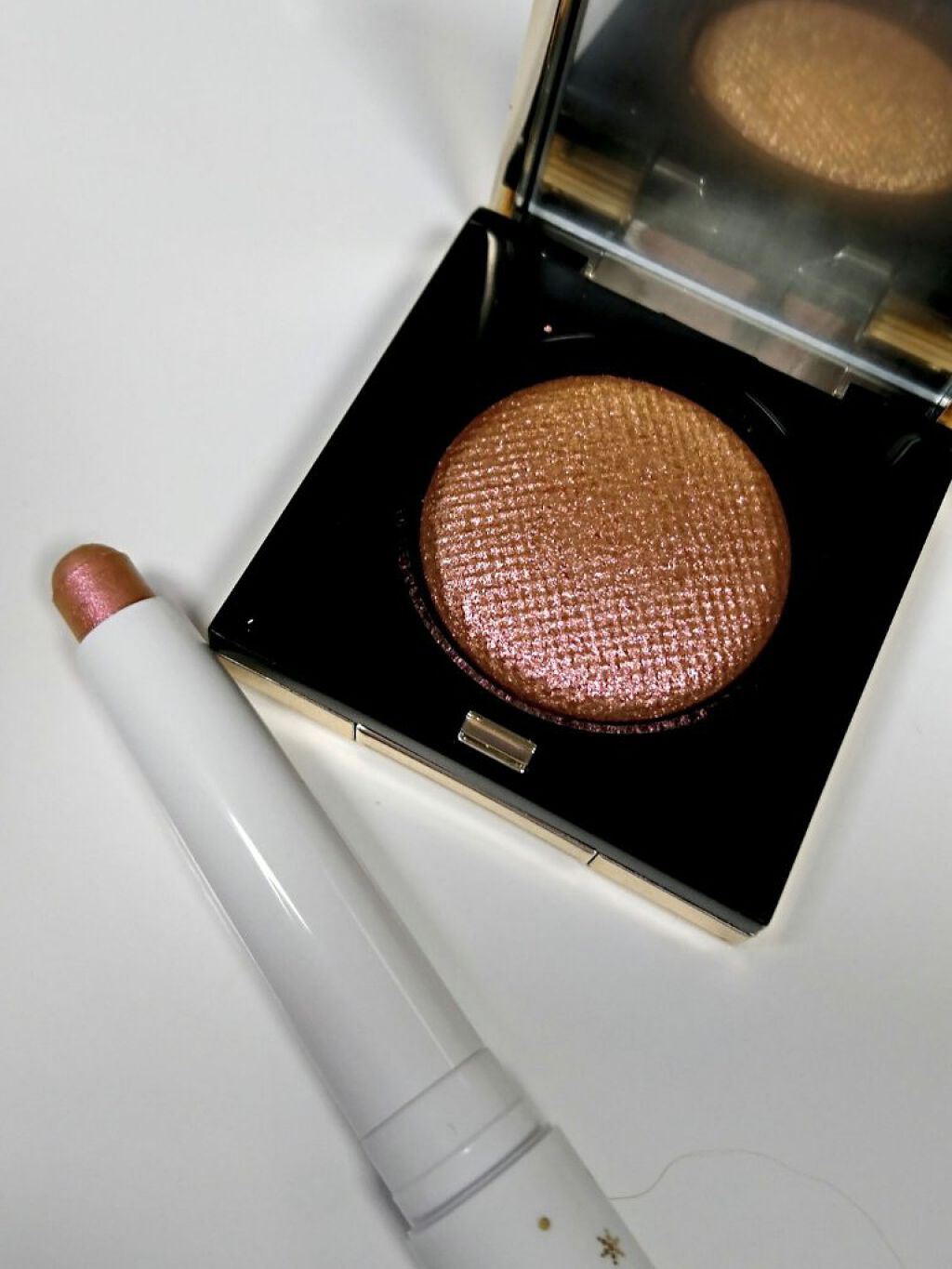 ロングウェア クリーム シャドウ スティック マルチクロム インカンデスント/BOBBI BROWN/スティックアイシャドウを使ったクチコミ（3枚目）