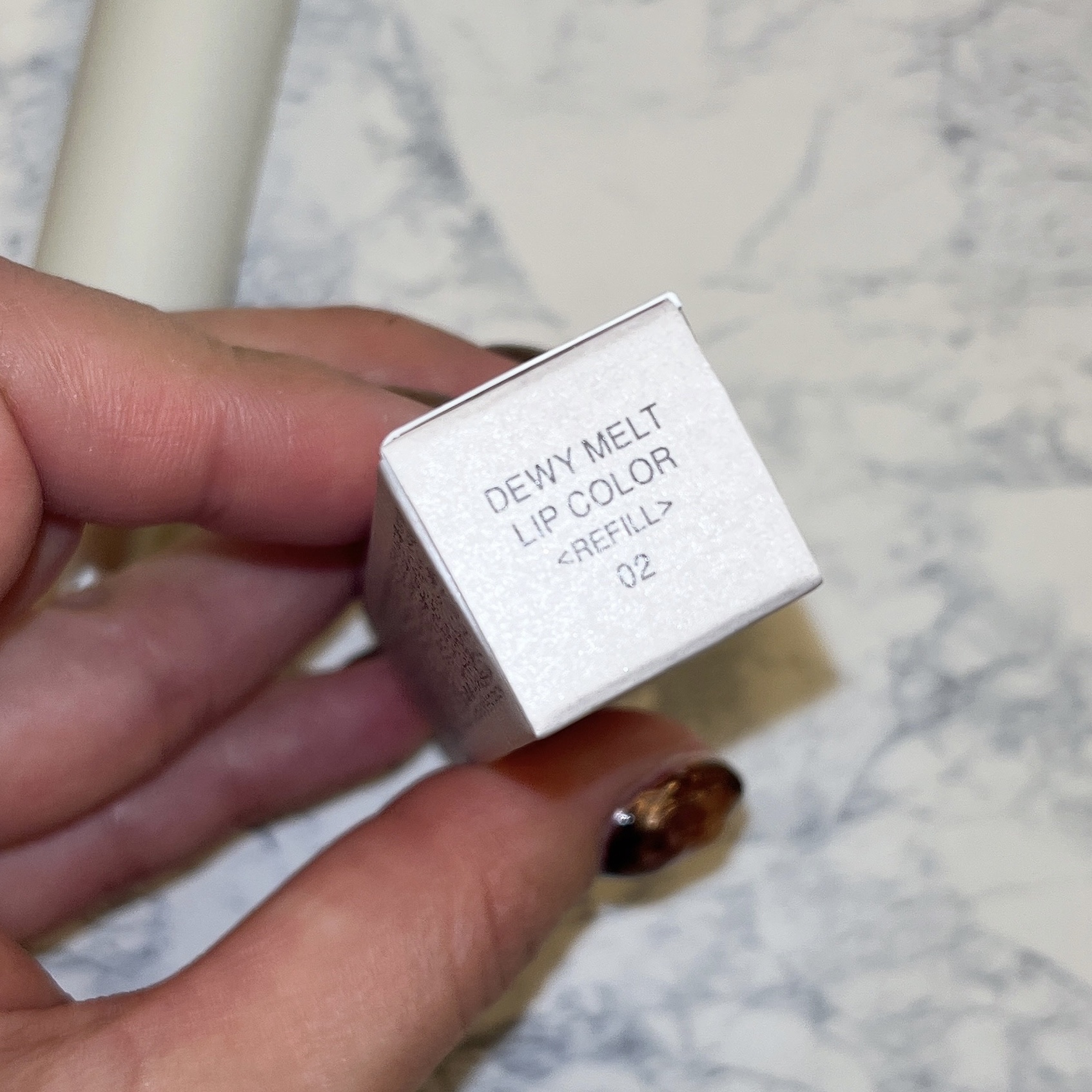 RMK デューイーメルト リップカラー/RMK/口紅を使ったクチコミ（2枚目）