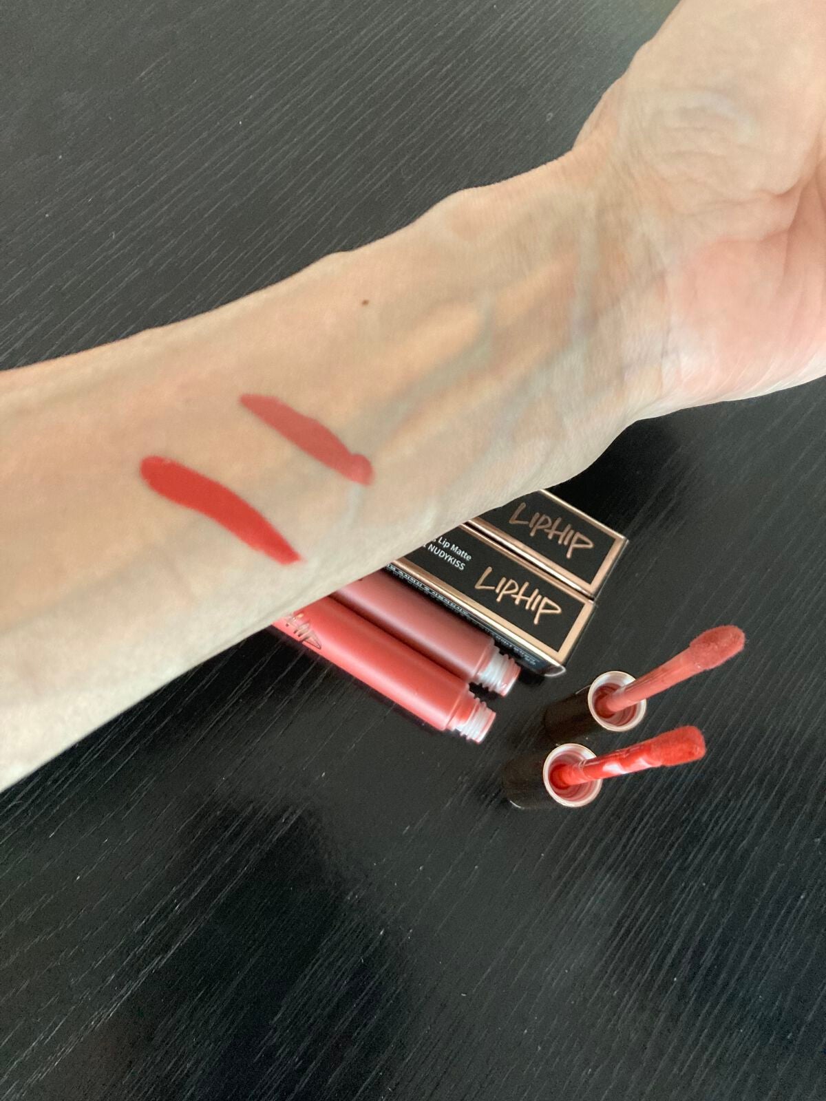ロングラスティングマットティント/LIPHIP(リップヒップ)/リップティントを使ったクチコミ(3枚目)