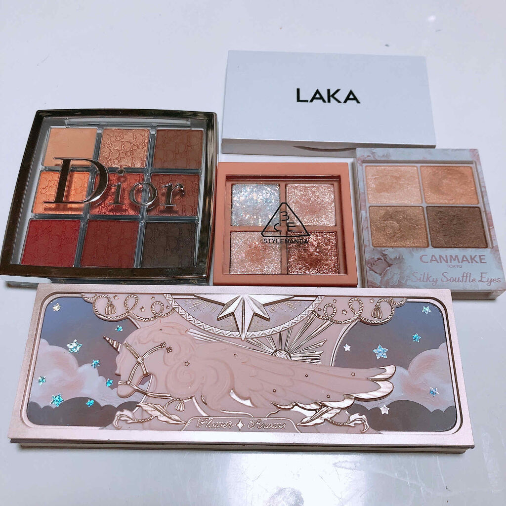 ジャストアイパレット/Laka/アイシャドウパレットを使ったクチコミ（2枚目）