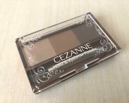 ノーズ&アイブロウパウダー/CEZANNE/パウダーアイブロウを使ったクチコミ(2枚目)