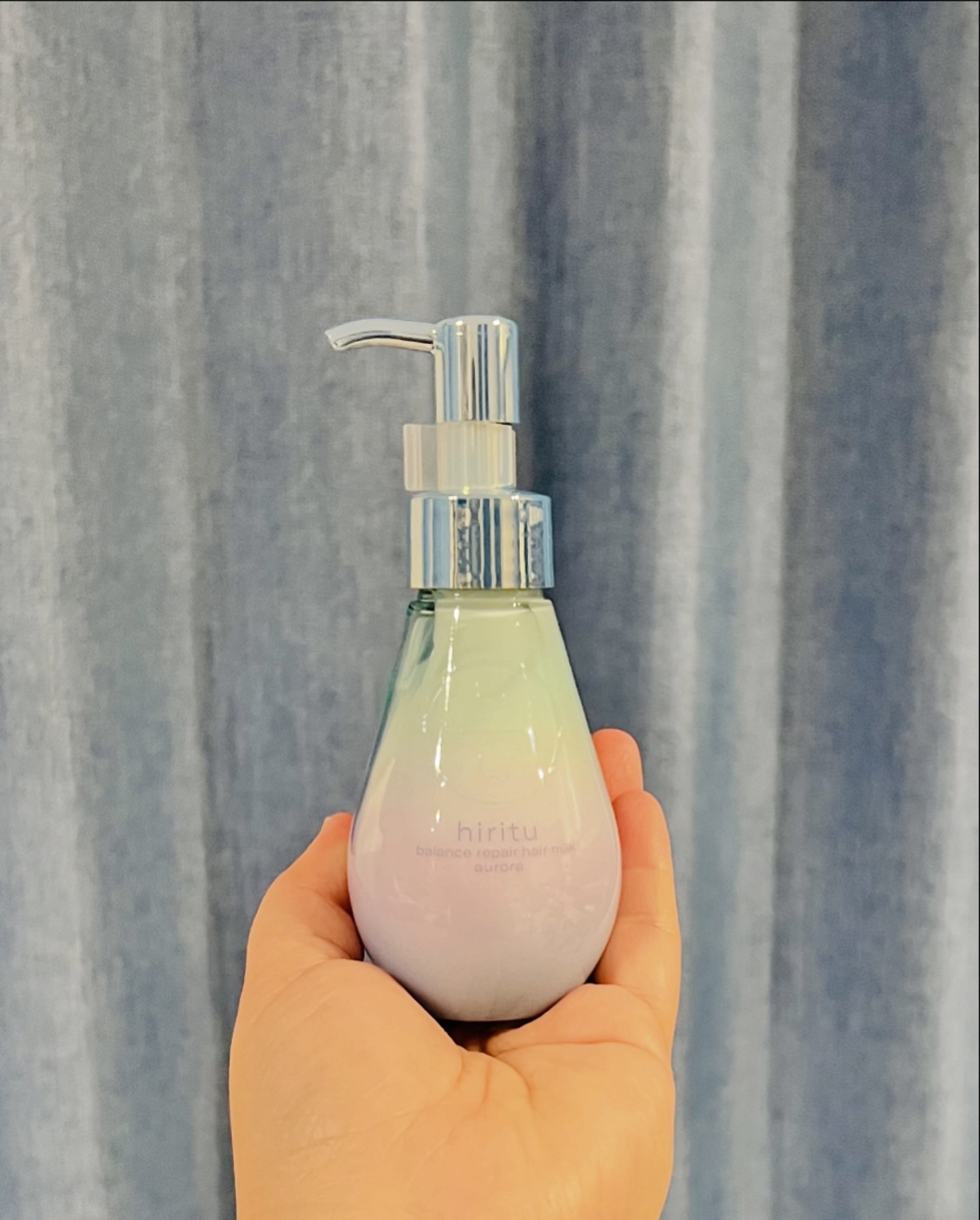 ヒリツ バランスリペアヘアオイル オーロラ/hiritu/ヘアオイルを使ったクチコミ（2枚目）