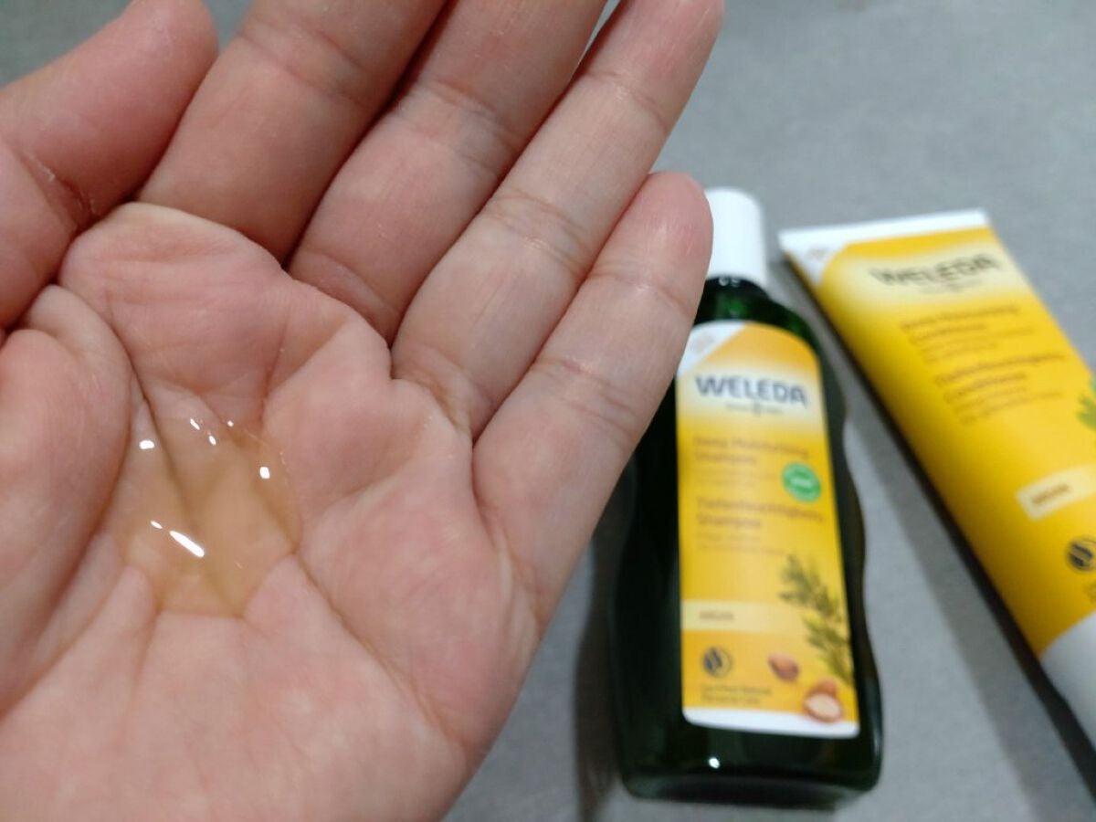 アルガン ヘアシャンプー/ヘアコンディショナー/WELEDA/市販シャンプーを使ったクチコミ(2枚目)