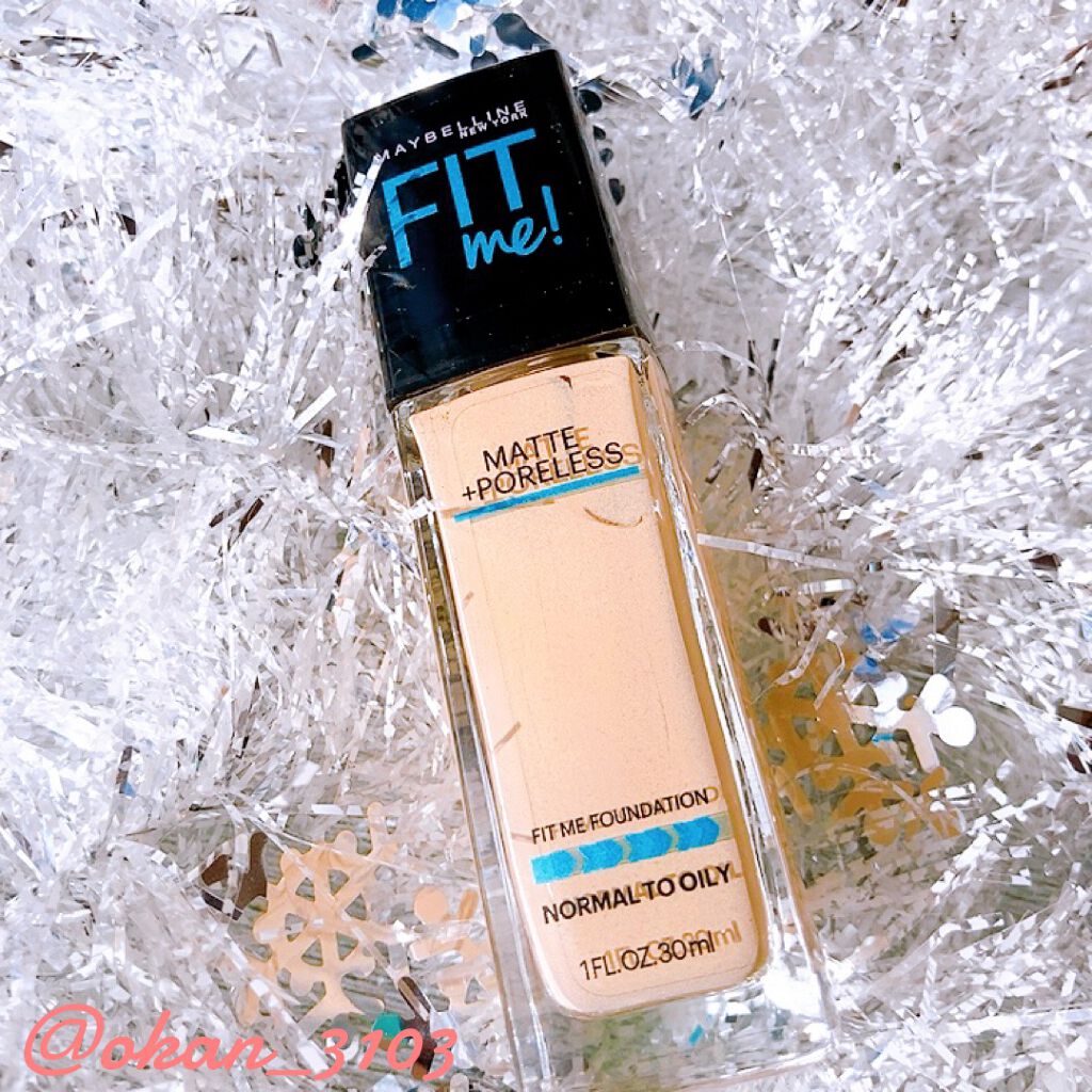 フィットミーリキッドファンデーション 120/MAYBELLINE NEW YORK/リキッドファンデーションを使ったクチコミ（1枚目）