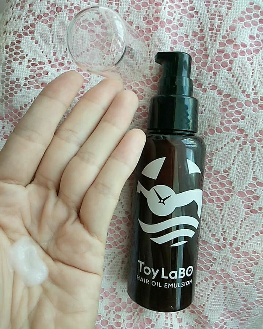 オーガニックヘアオイルエマルジョン/ToyLaBO/ヘアオイルを使ったクチコミ（1枚目）