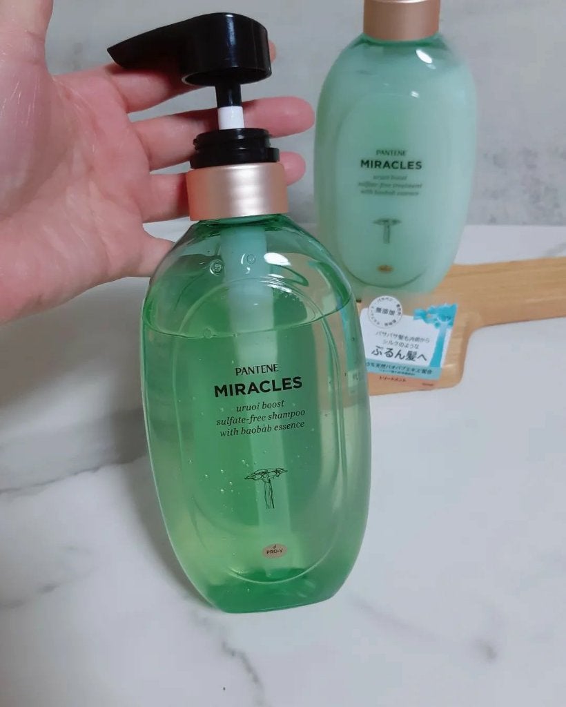 ミラクルズ うるおいブースト シャンプー/トリートメント/パンテーン/市販シャンプーを使ったクチコミ(2枚目)